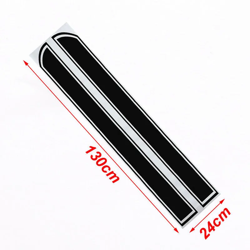 

Vinyl Black Car Stickers Accessories Decals Decor Hood Side Racing Body