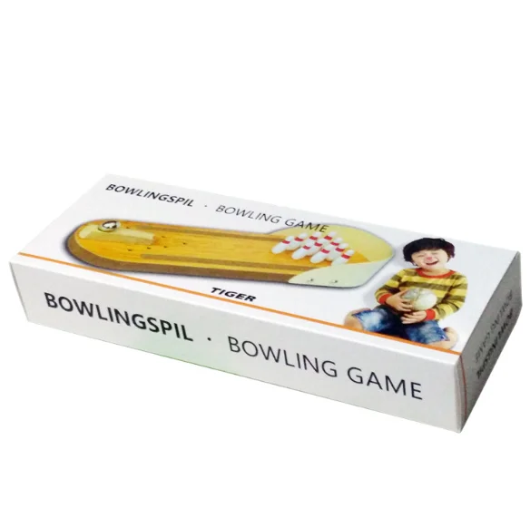

Mini bowling board game Wooden children's educational innovation toys Solid wooden parent-child fun balls