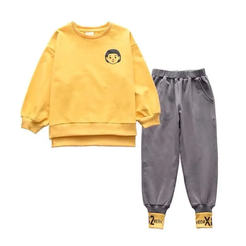 

Spring Kids Baby Girls Clothing set 6 8 12 Casual Sport T Shirt+Pants 2Pcs girls clothes Child Clothes Suits Cotton Tracksuits