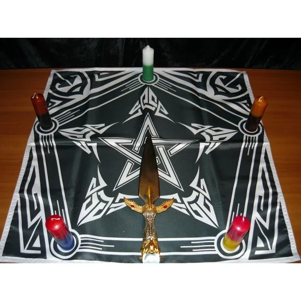 Алтальная ткань Wicca сила ведьмы|Церковные сувениры| |