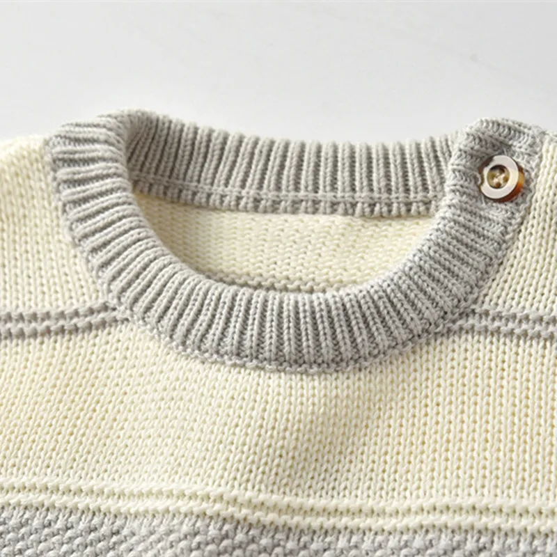 Детский вязаный комбинезон с капюшоном на осень/зиму|Ромперы| |