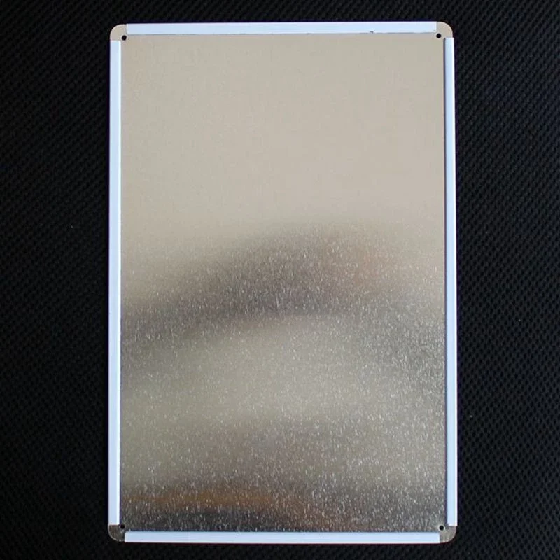 Доска городская Anfield внимание для ванной комнаты старая модная металлическая