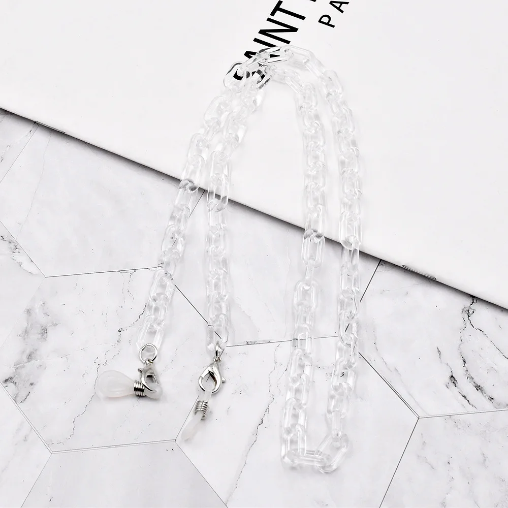 Яркая акриловая цепочка для очков в стиле ретро подвесной держатель маски