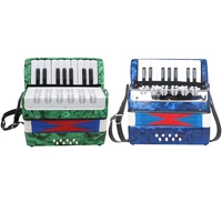 17 key 8 bass accordion mini educational toy for children music talent development keyboard instrument for beginner children toy