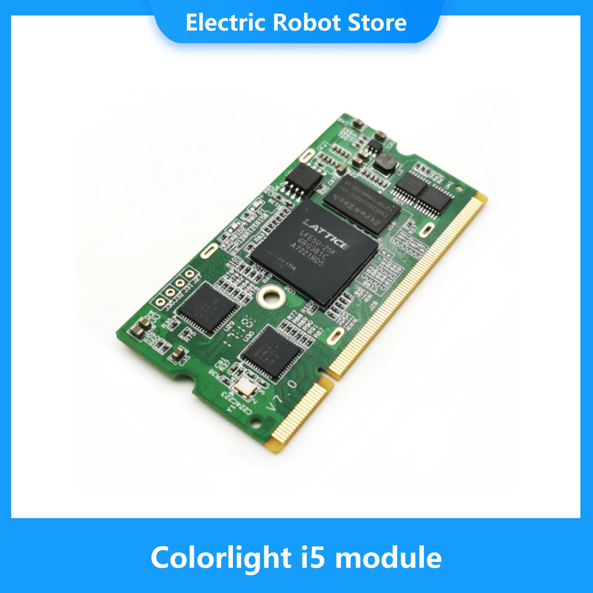 Решетка ECP5 FPGA RISC-V плата разработки Colorlight i5 модуль LFE5U Open Source Toolchain | Компьютеры и