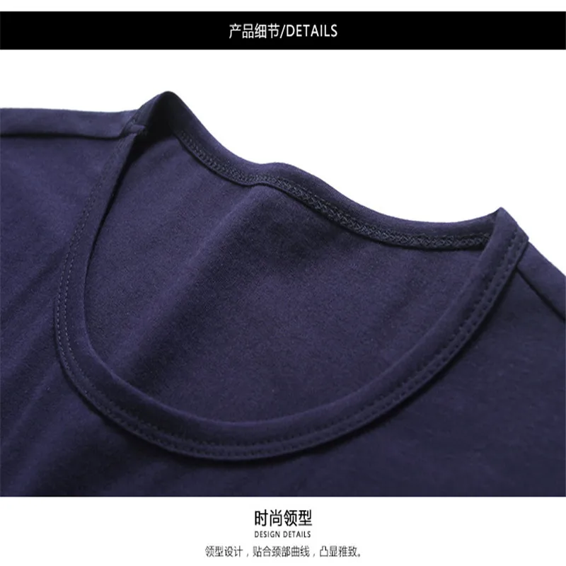 

10955-New summer white T-shirt simple Korean trend casual men's short sleeve t-shirt