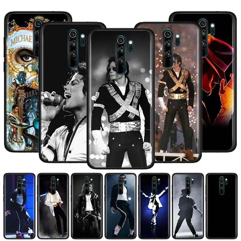 Чехол для Xiaomi Redmi Note 9S 8T 8 9 9A 9C 7 K30 Pro Zoom 8A 7A 6 Черный силиконовый чехол телефона |