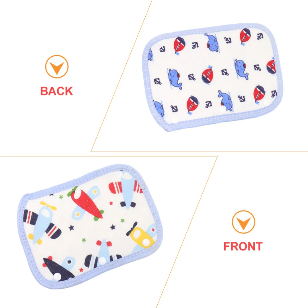 

3pcs Newborn Face Towel Cotton Washcloth Nursing Towel Baby Wipes Saliva Towel