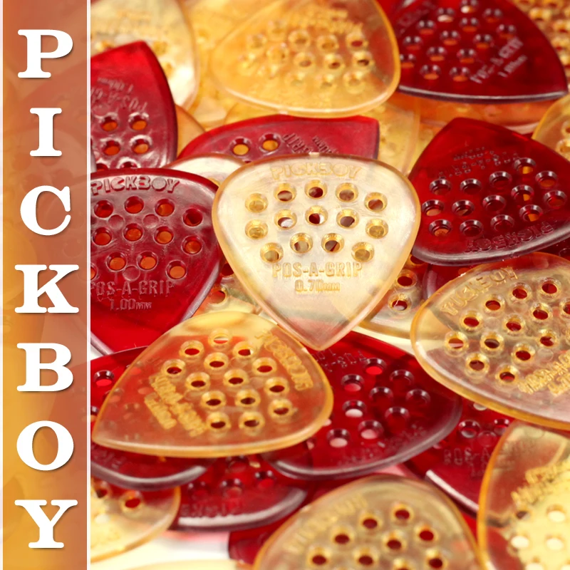 

PICKBOY Pos a Grip Ploycarb Carbon Nylon PEI Ultem Guitar Pick, Sell by 1 Piece