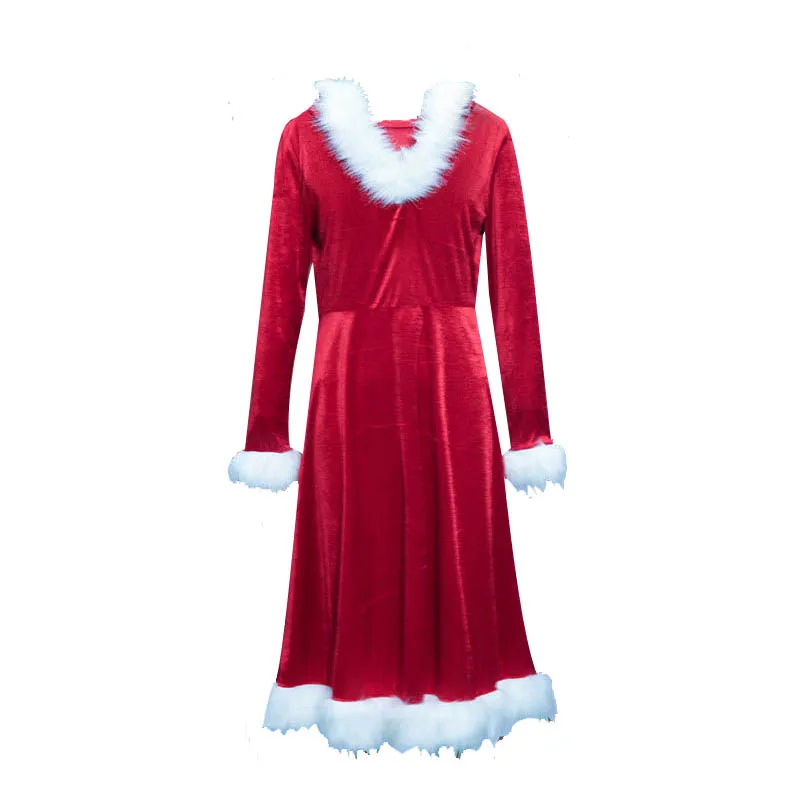 Зимние уютные рождественские костюмы для родителей и детей красные забавные