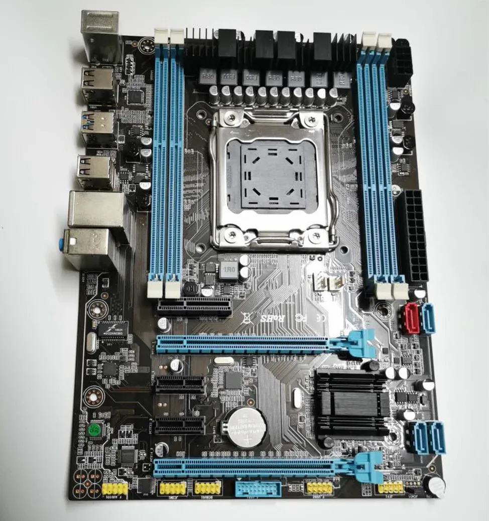 X79 материнская плата LGA2011 MATX USB3.0 SATA3 PCI E поддерживает регистр и ecc память процессор