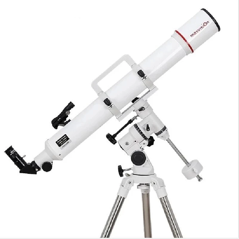 

Maxvision 80/900 80DX астрономический телескоп с немецким Экваториальным креплением 1,25 дюймовый штатив из нержавеющей стали #80900