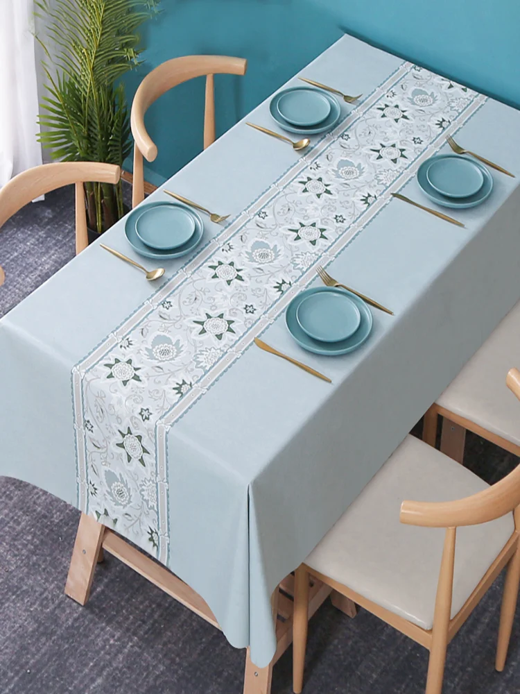 

Скатерть Водонепроницаемая маслостойкая светильник стирающаяся Лидер продаж Роскошная скатерть с защитой от ветра прямоугольная скатерт...