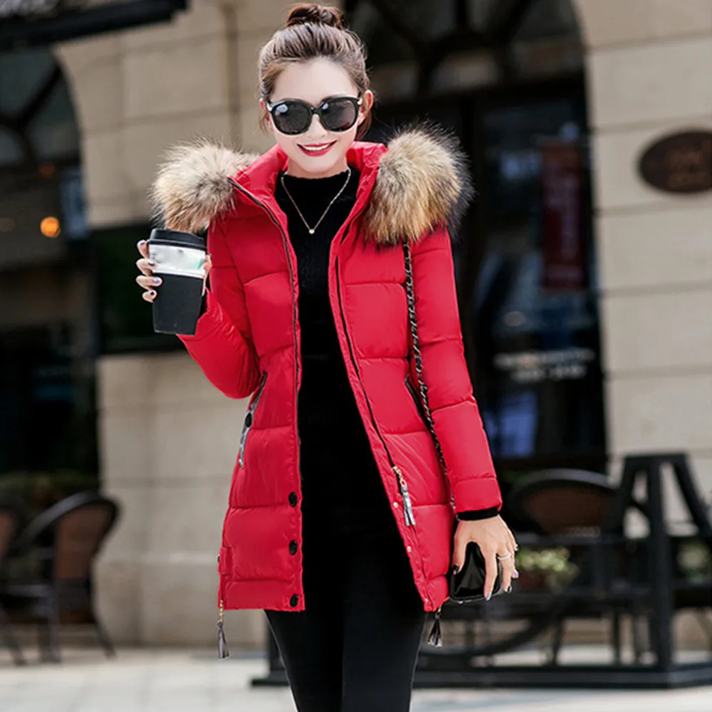 Зимнее пальто chaqueta mujer doudoune femme hiver тонкая длинная парка с капюшоном на пуху