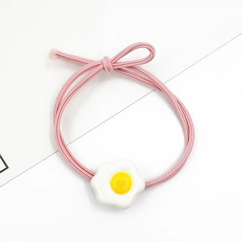 Креативные эластичные повязки на голову с изображением мультяшного яйца для
