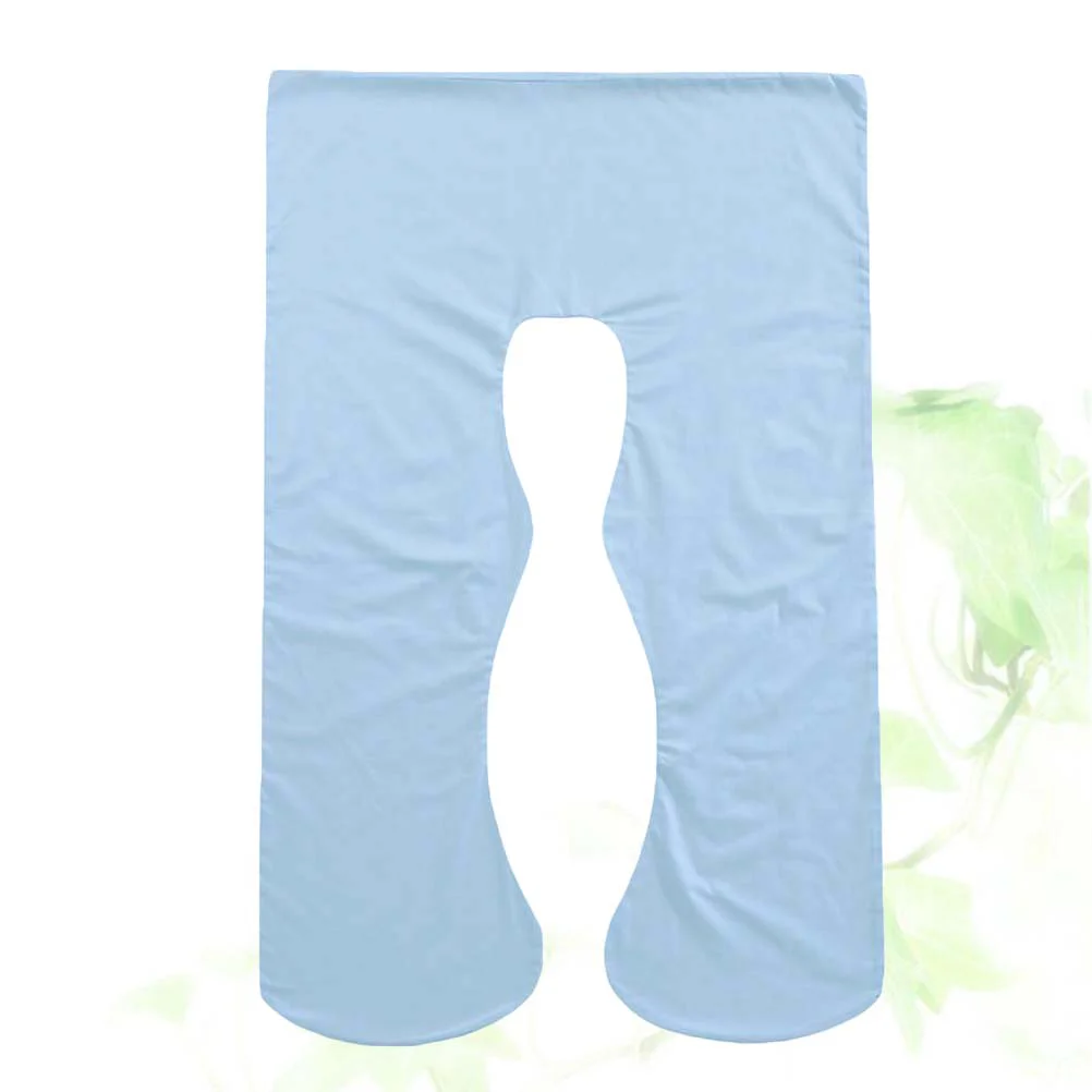 

1 шт., U-образный чехол для подушки для беременных (Небесно-голубой)