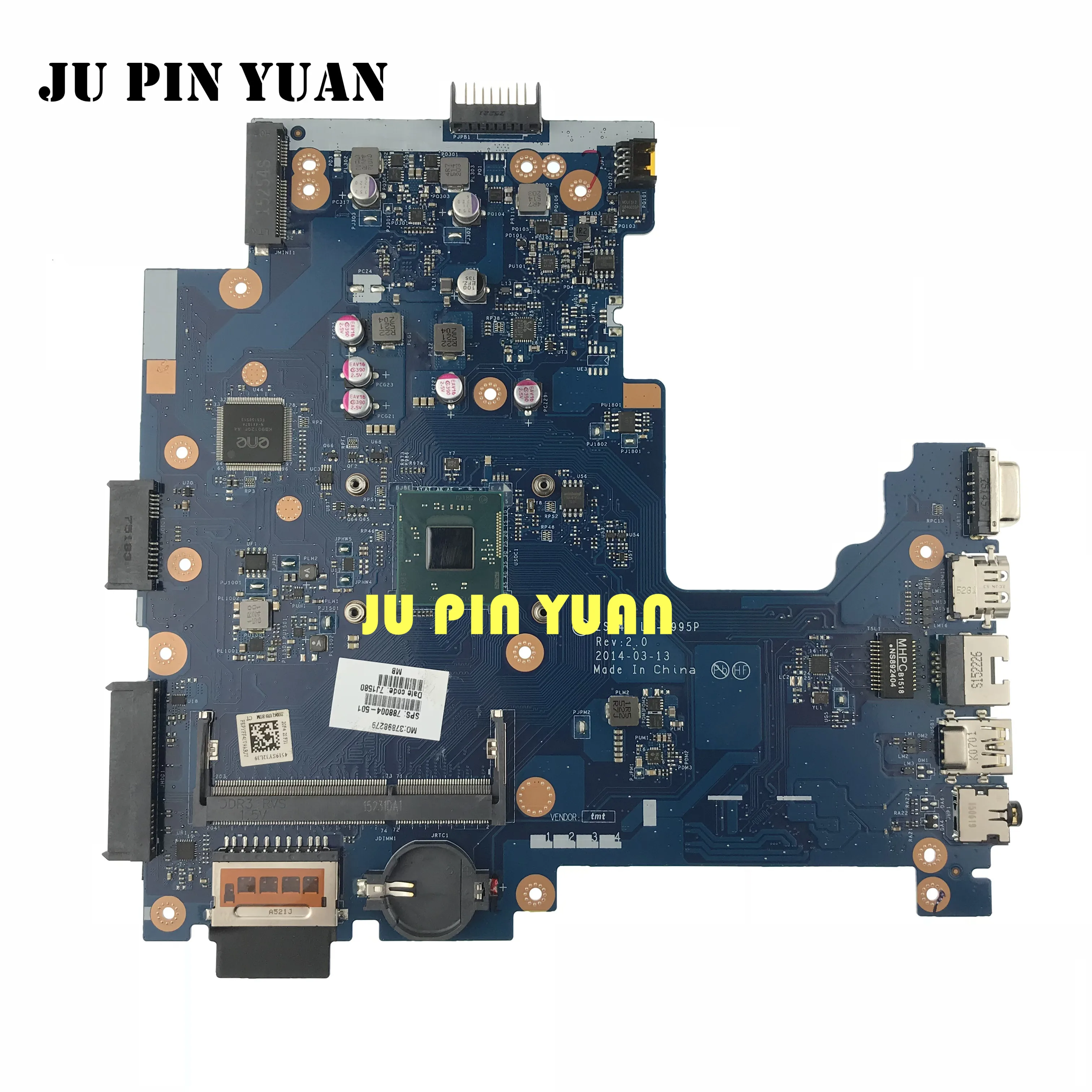788004 501 001 601 для HP 240 G3 14 R материнская плата ноутбука ZS040 LA A995P полностью