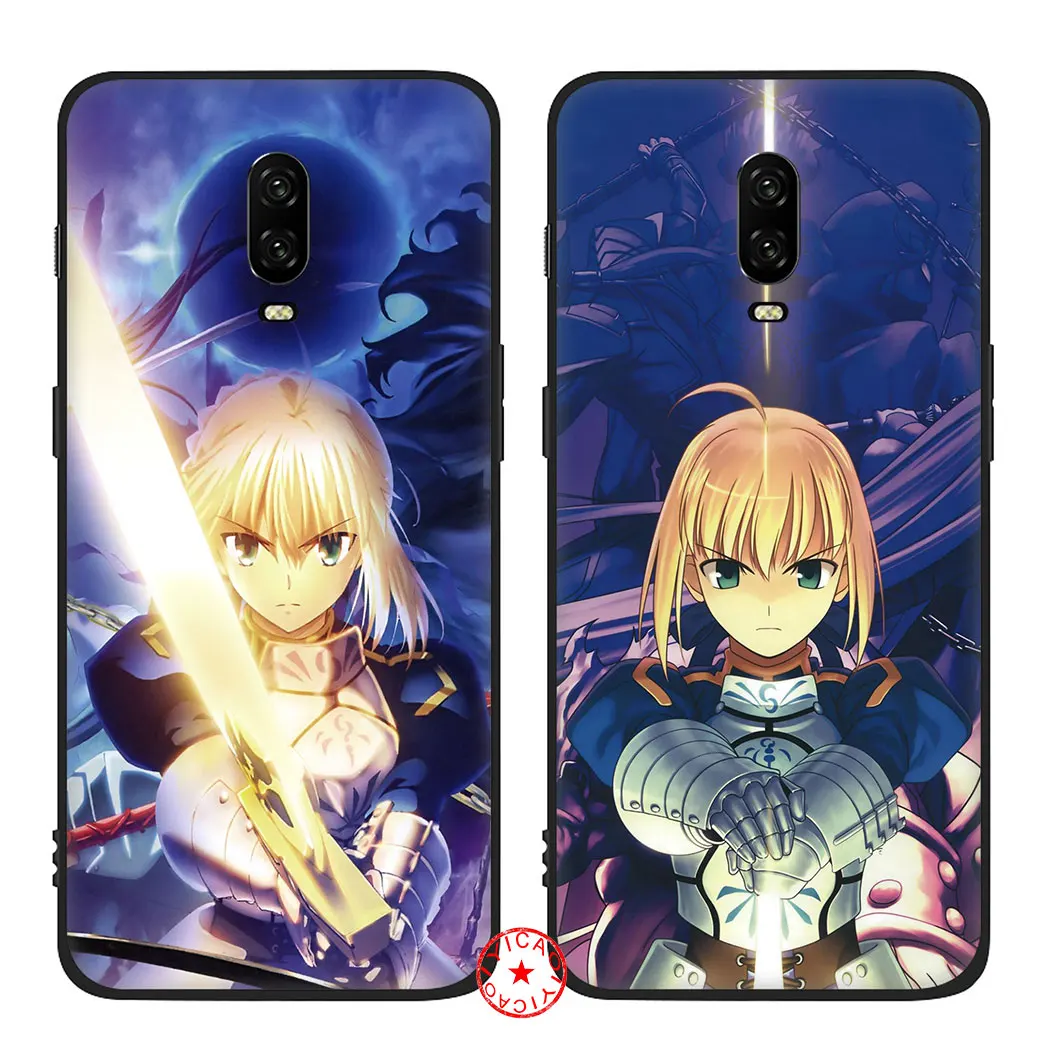Мягкий силиконовый чехол с аниме Fate stay night для oneplus 5 5t 6 6t 7 Pro|Бамперы| |