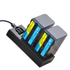 NP-F750 NP-F770 Аккумулятор для камеры 5200 мАч + двойное зарядное устройство со светодиодной подсветильник кой USB для Sony QM91D CCD-RV100 TRU47E YN300Air II