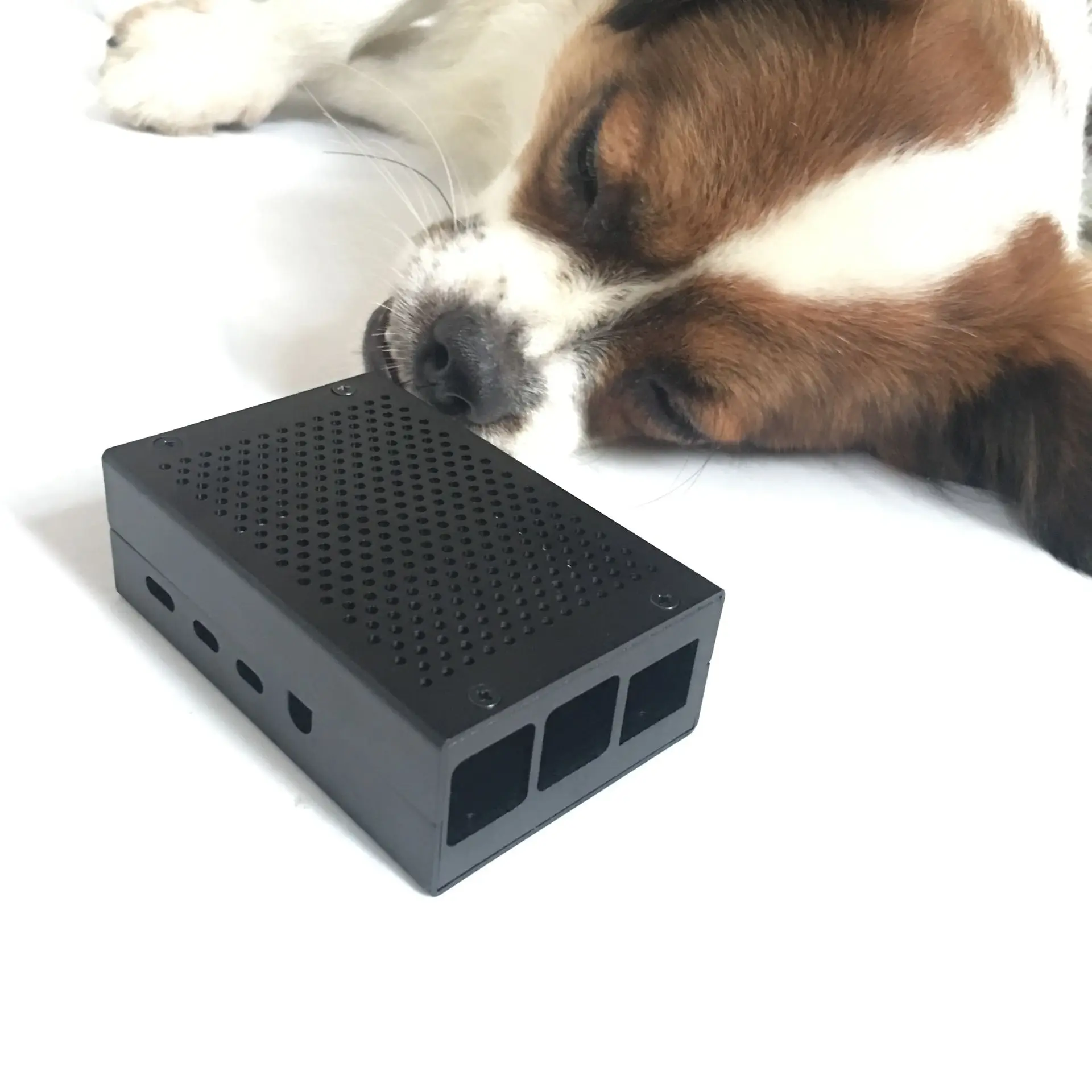 Горячая Raspberry Pi 4 алюминиевый корпус черный Серебряная коробка металлический для