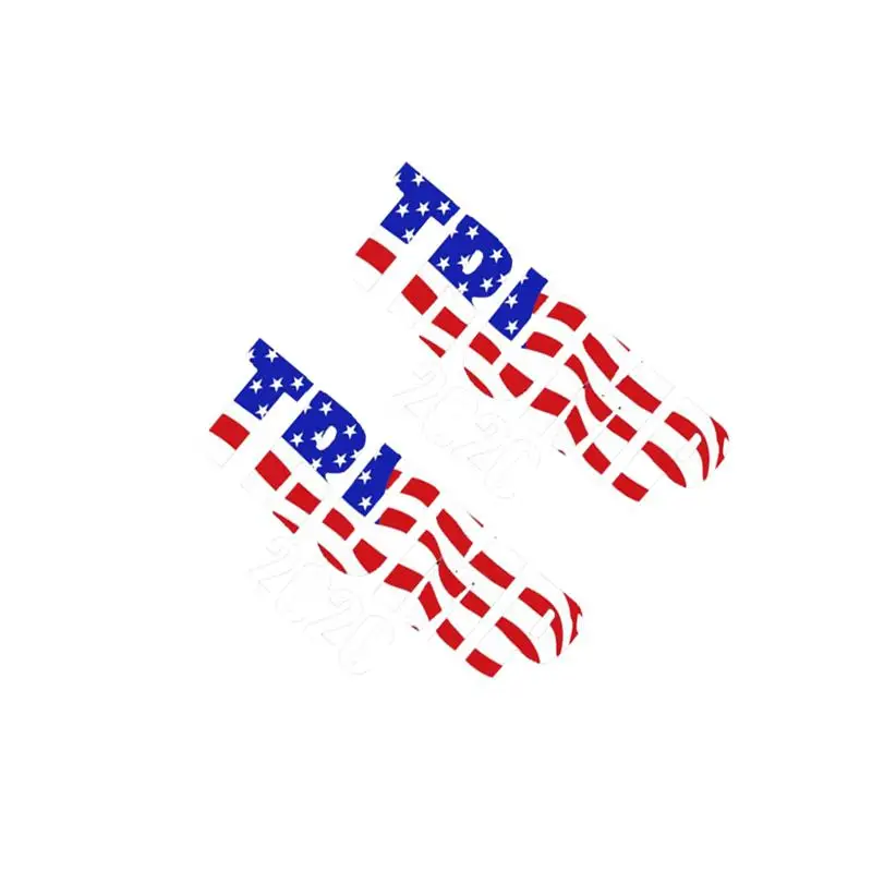 2 шт. Креативный дизайн Trump 2020 наклейка для автомобиля США президентских выборов