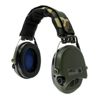 tactical hunting noise eeduction msasordin without microphone airsoft tactical shooting headset hearing protection earmuffs fg