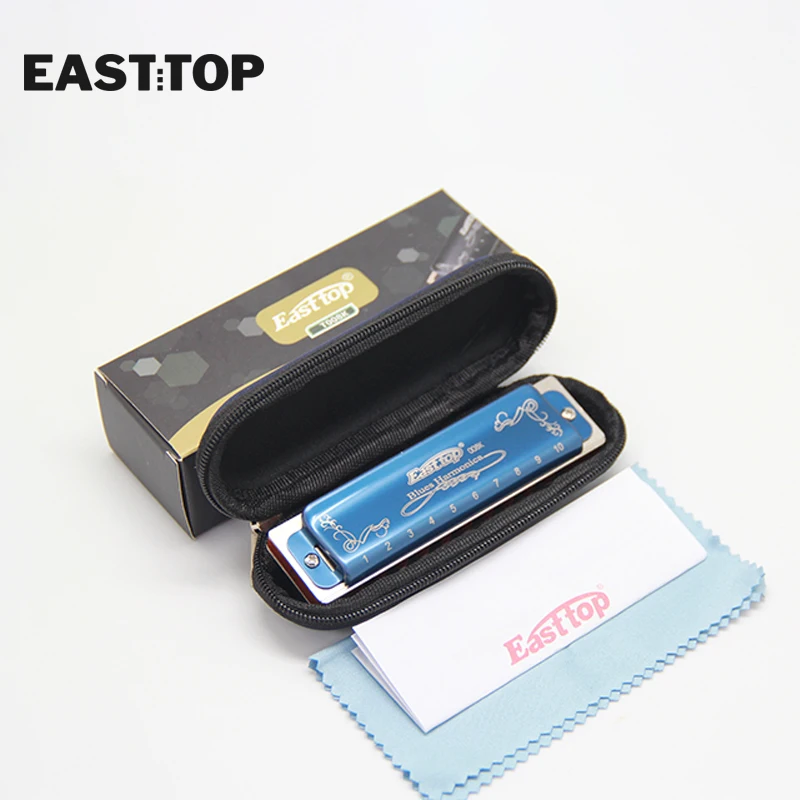 EASTTOP T008K рисовые 12 оттенков новая гармоника латунные рейды Фосфорная бронза