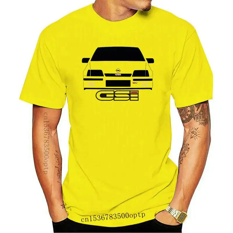 

Camiseta blanca opel kadett gsi 16v хлопковая Футболка мужская летняя модная футболка европейский размер