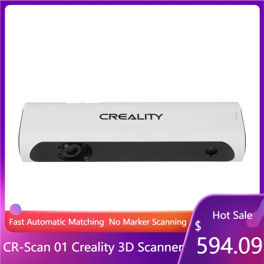 

Детали для 3D-принтера Creality CR-Scan 01 Creality, запчасти для 3D принтера, быстрый автоматический сканер без маркера для всех 3D принтеров s
