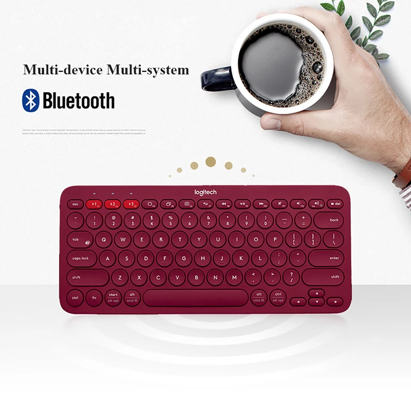 Logitech K380 оригинальная многофункциональная Bluetooth беспроводная клавиатура для Windows