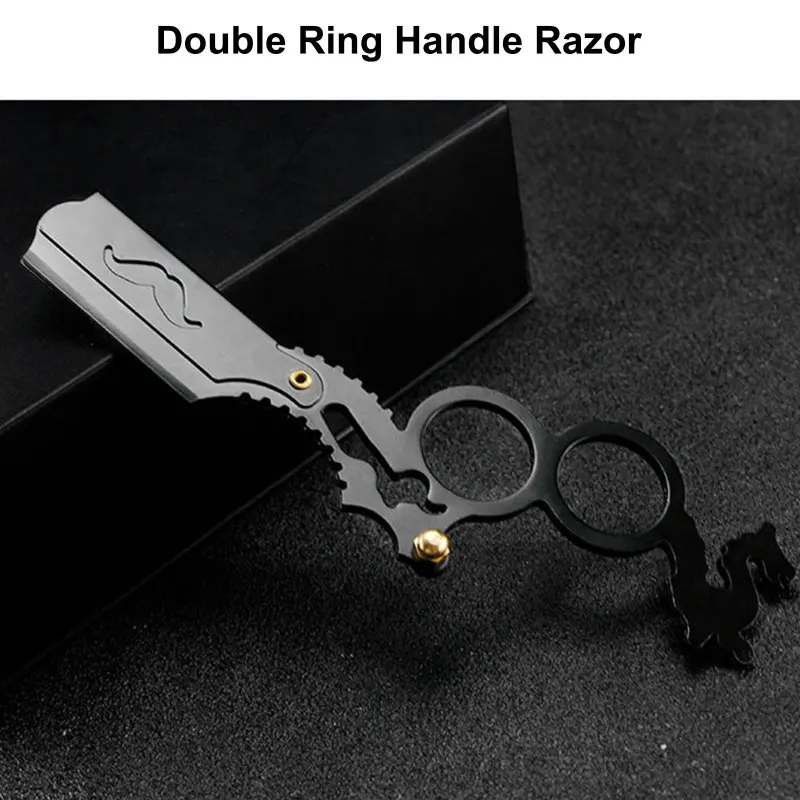 Парикмахерская бритва Стрижка бороды бровей инструмент для бритья ручная