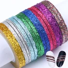 131084 шт., матовые блестящие полоски для ногтей