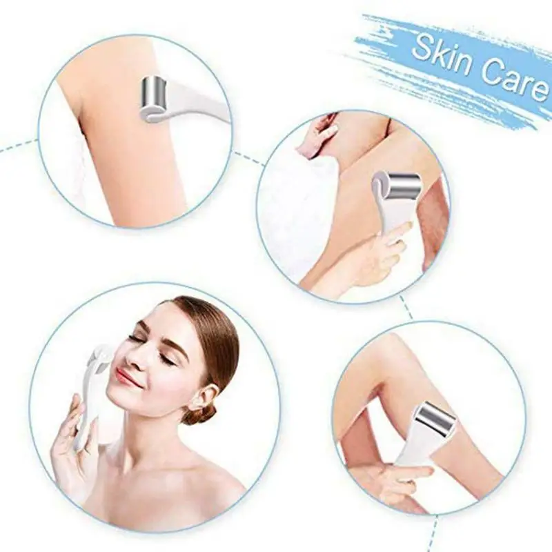 

Ice Roller Massager Beauty Instrument Steel Ice Roller Firming Skin Relieving Fatigue Face Skin Care