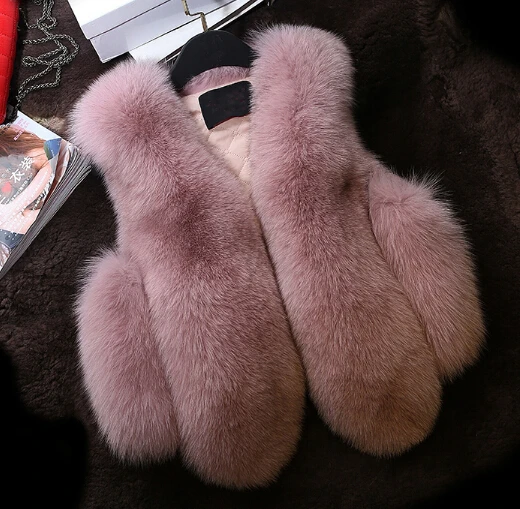 Меховой жилет для малышей новинка зимний детский девочек комбинезоны плотный