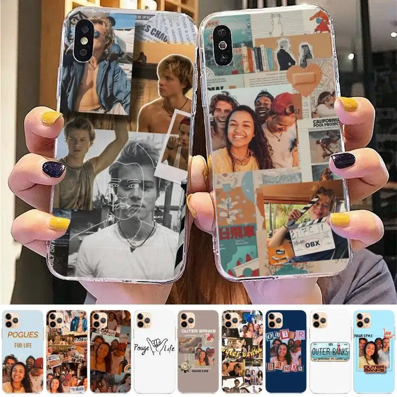 

Outer Banks Livin The Pogue Life Phone Case for iPhone 13 12 11 mini pro XS MAX 8 7 6 6S Plus X 5S SE 2020 XR case