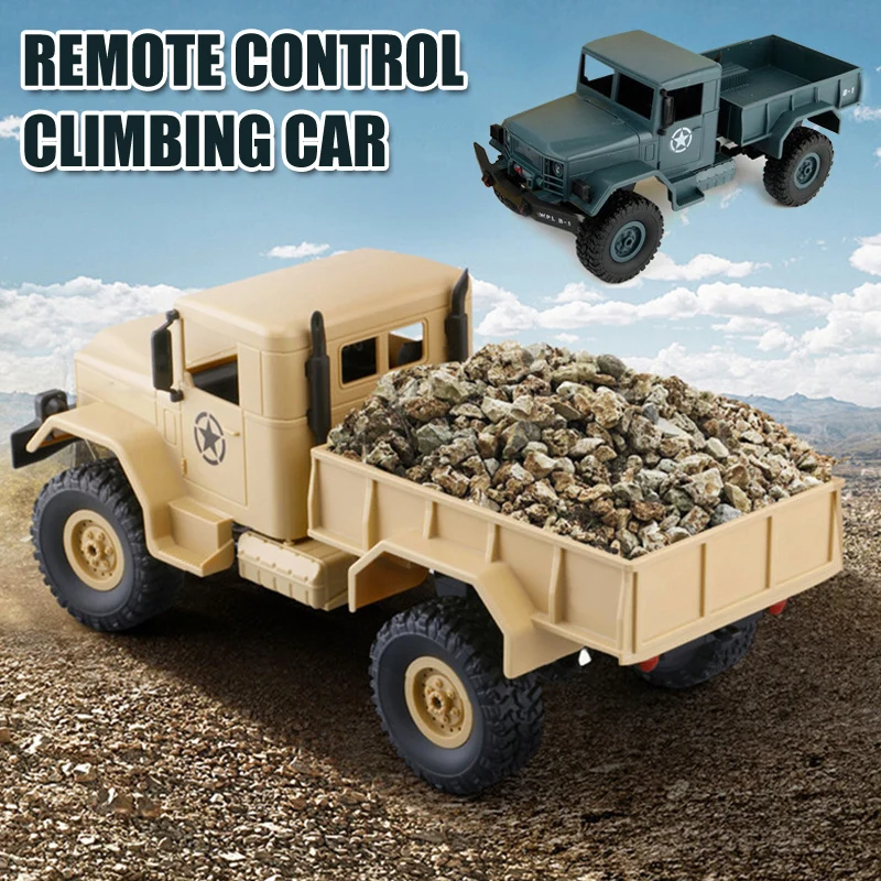 

Новинка WPL B-1 RC Car 1/16 2,4G 4WD RC Crawler внедорожник SCI88