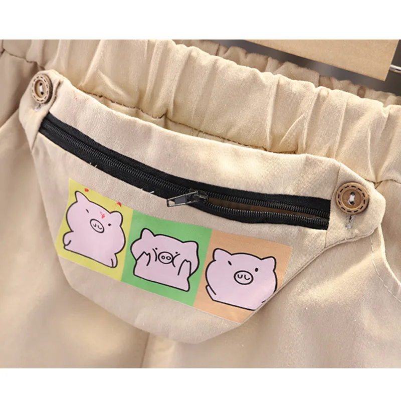 Baby Summer Fashion Clothes Children Boys Striped T Shirt Shorts 2pcs/sets Toddler Girls Clothing Kids Infant Cartoon Tracksuits