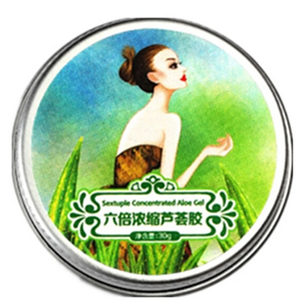 Натуральный шестикратный Концентрированный гель-крем с алоэ вера идеальное