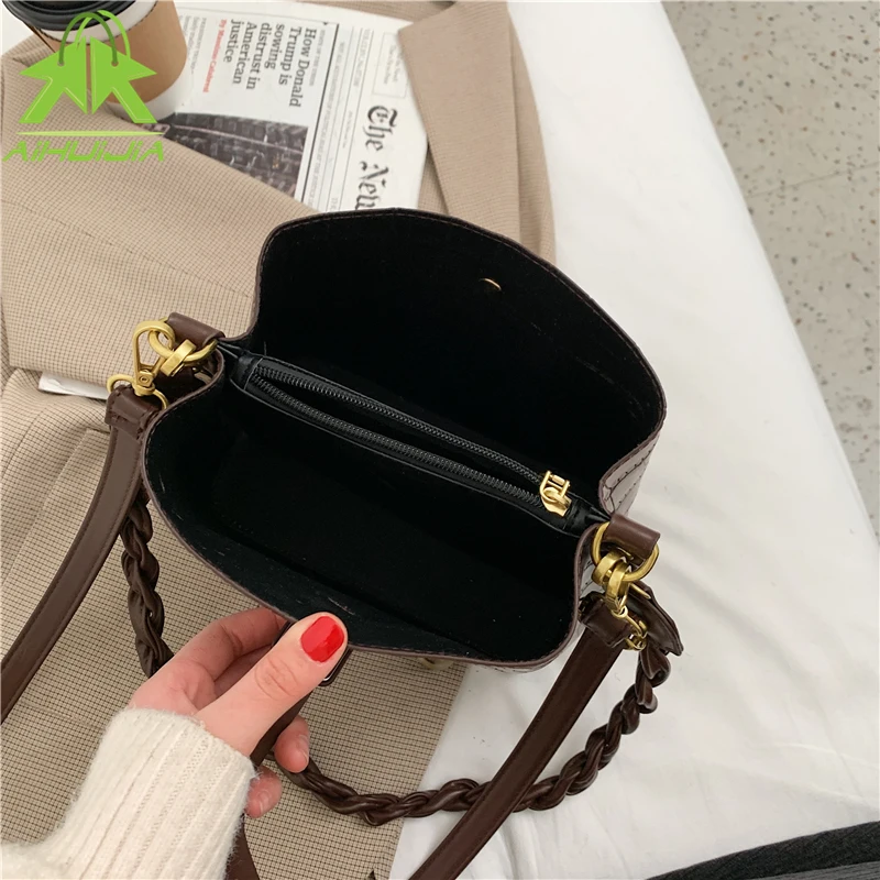 

PU Leather Messenger Bag Fashion Ladies Handbags High Quality Shoulder Casual Crossbody Bags 2021 Luxury Designer Tote Handbag