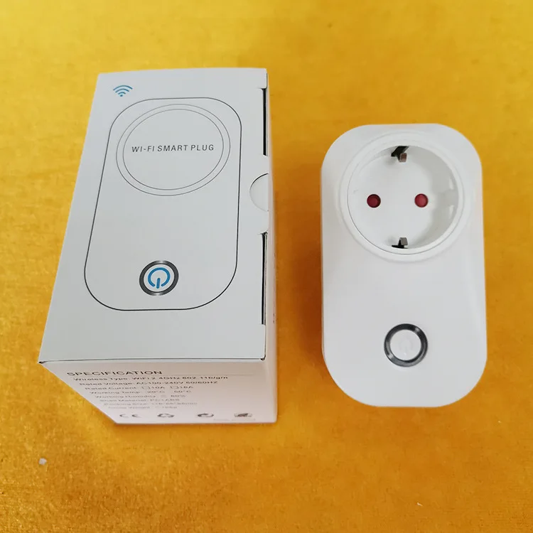 

Tuya WIFI Smart Socket with Energy Monitor EU/UK/AU/BR/FR/JP Israel Ita ZA Plug APP Remote Control Alexa Google