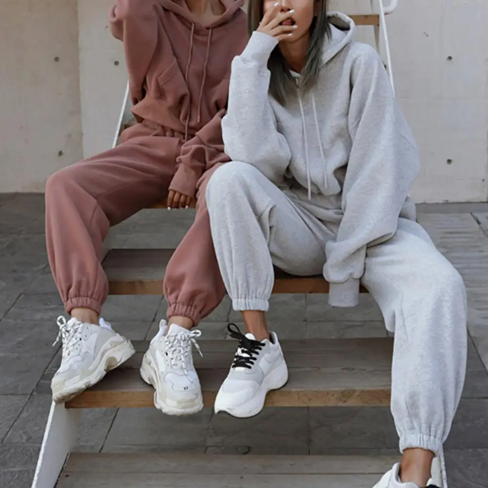 Костюм спортивный женский из 2 предметов Свитшот и штаны для фитнеса Спортивная