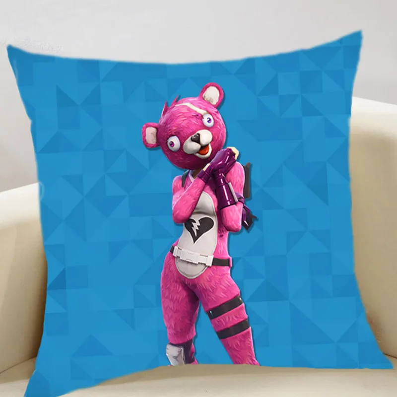 Новая игра битва ворон Ретро стиль хлопковая Наволочка на подушку 35x35 см