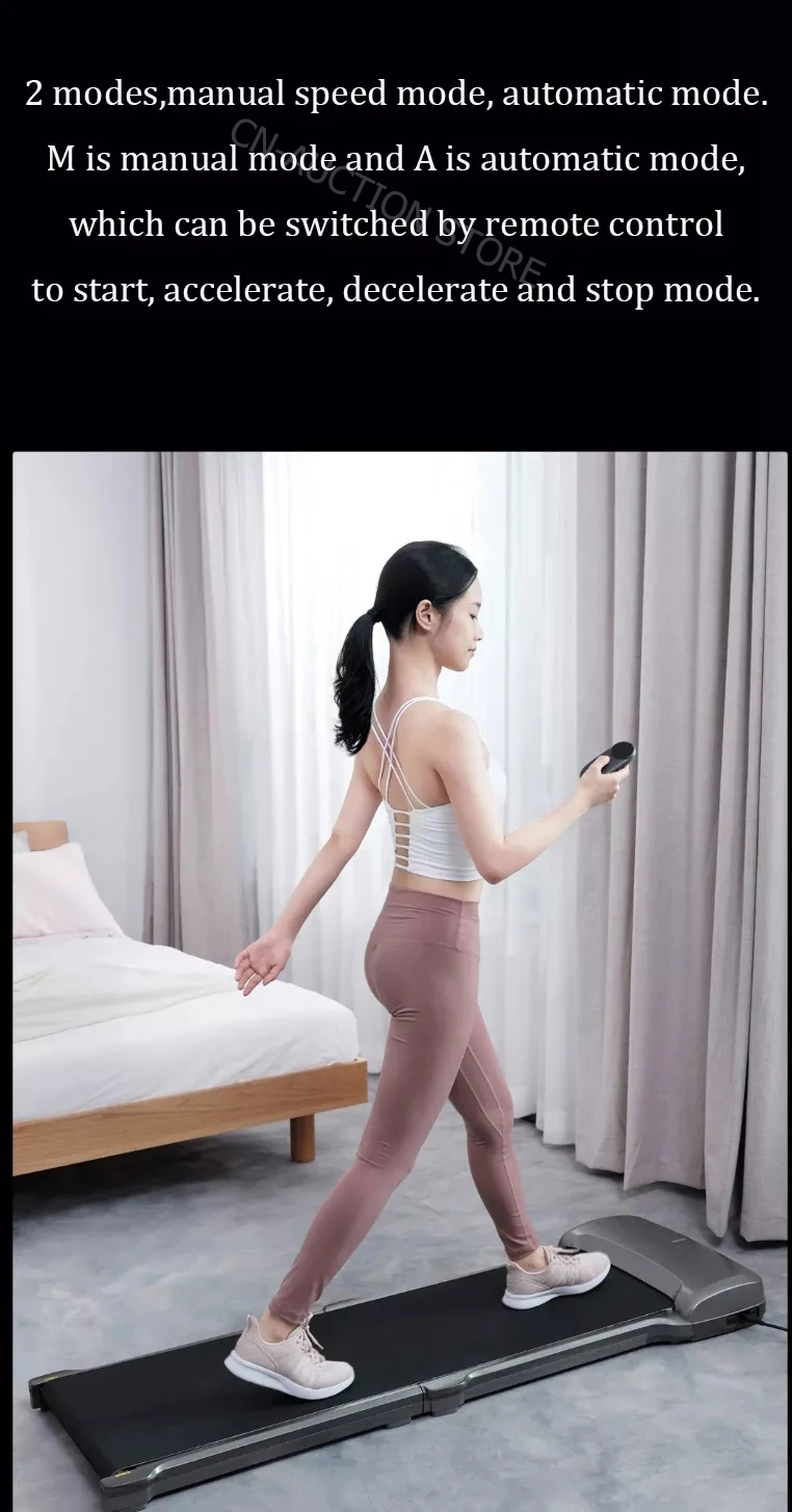 Xiaomi Mijia WalkingPad C1 версия из сплава смарт-приложение управление складная прогулочная площадка мини ультра-тонкая прогулочная фитнес-машина
