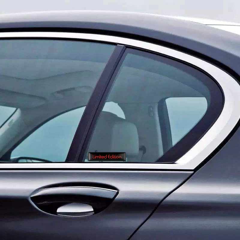 2 шт. черная декоративная наклейка ограниченного выпуска универсальная Эмблема