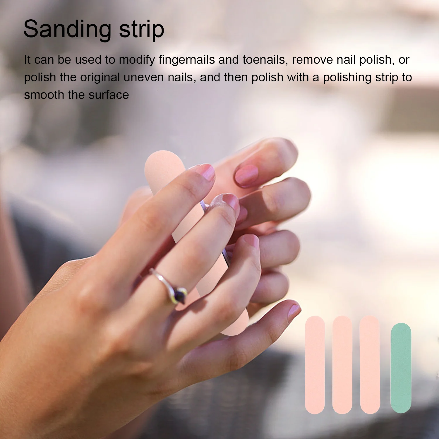 Набор инструментов для педикюра пилка ногтей средство пилинга 20 шт.|Инструмент