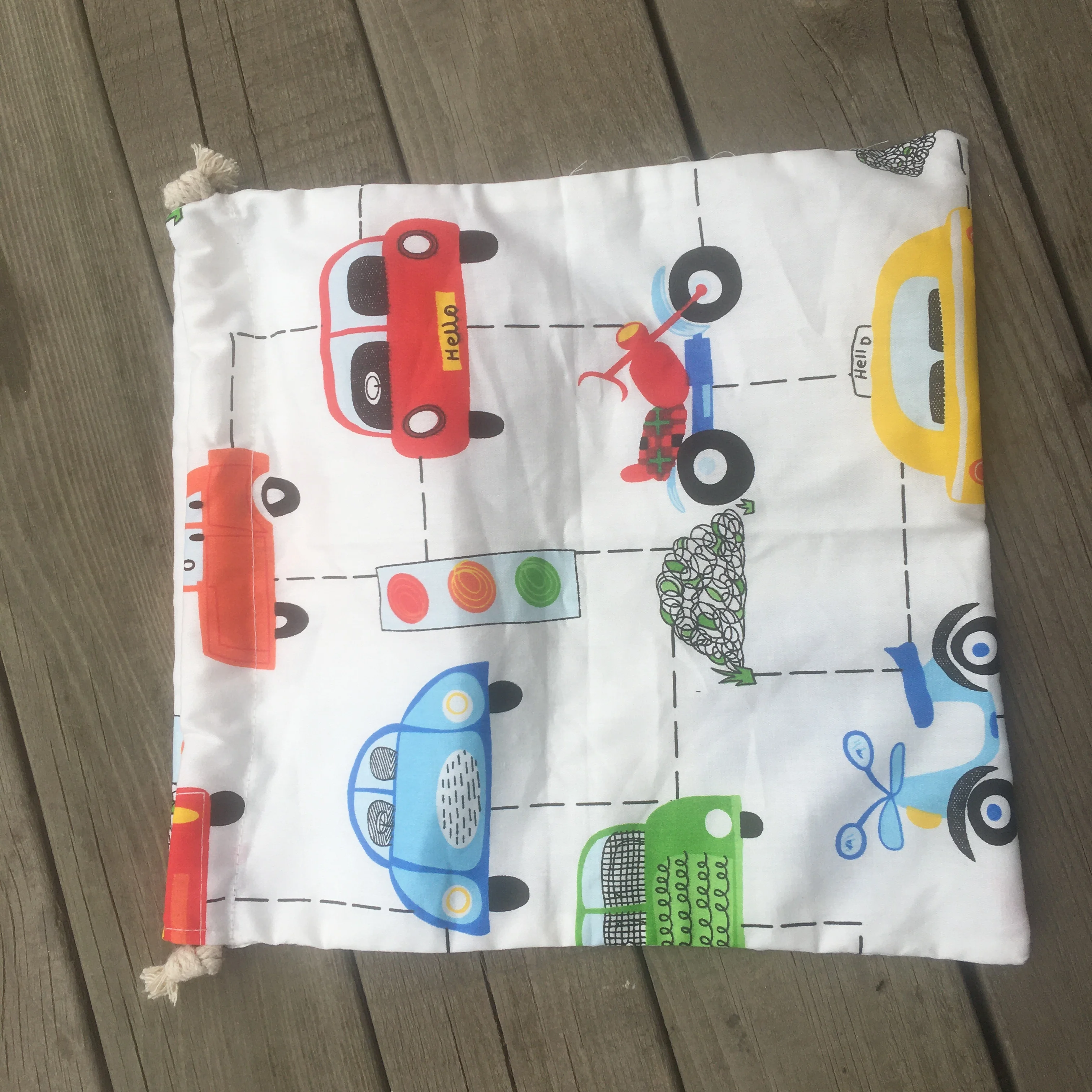 Саржевый Органайзер на шнурке из хлопка 1 шт. праздничная подарочная сумка для