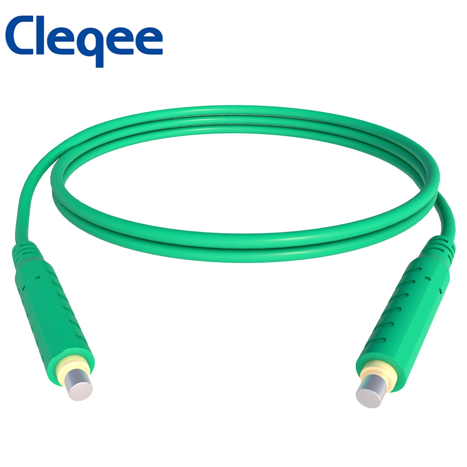 

Cleqee 1PC Magnetic Test Leads 30VAC 5A | Low Voltage Magnetic Jumper Silicone Cable 1M - Green T10005.4