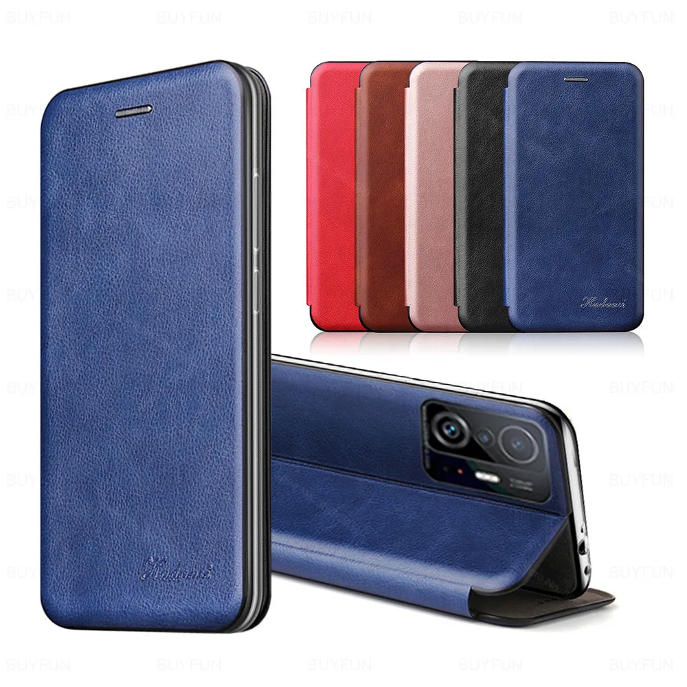

Xiaomi11TPro 5G case Leather Flip Magnetic Cases For Xiaomi Mi 11T xiomi 11tpro 11 T Pro Wallet Stand Book Phone Cover Coque