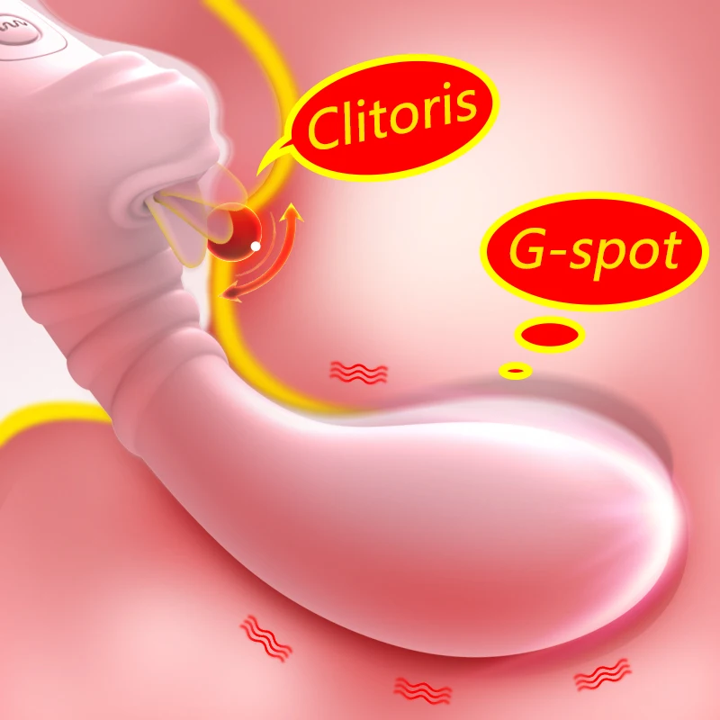

Vibrator Female Masturbation Tongue Licking G-spot Massage Clitoris Stimulation Couple Flirting Vagina Suck Dildo Adult Sex Toys