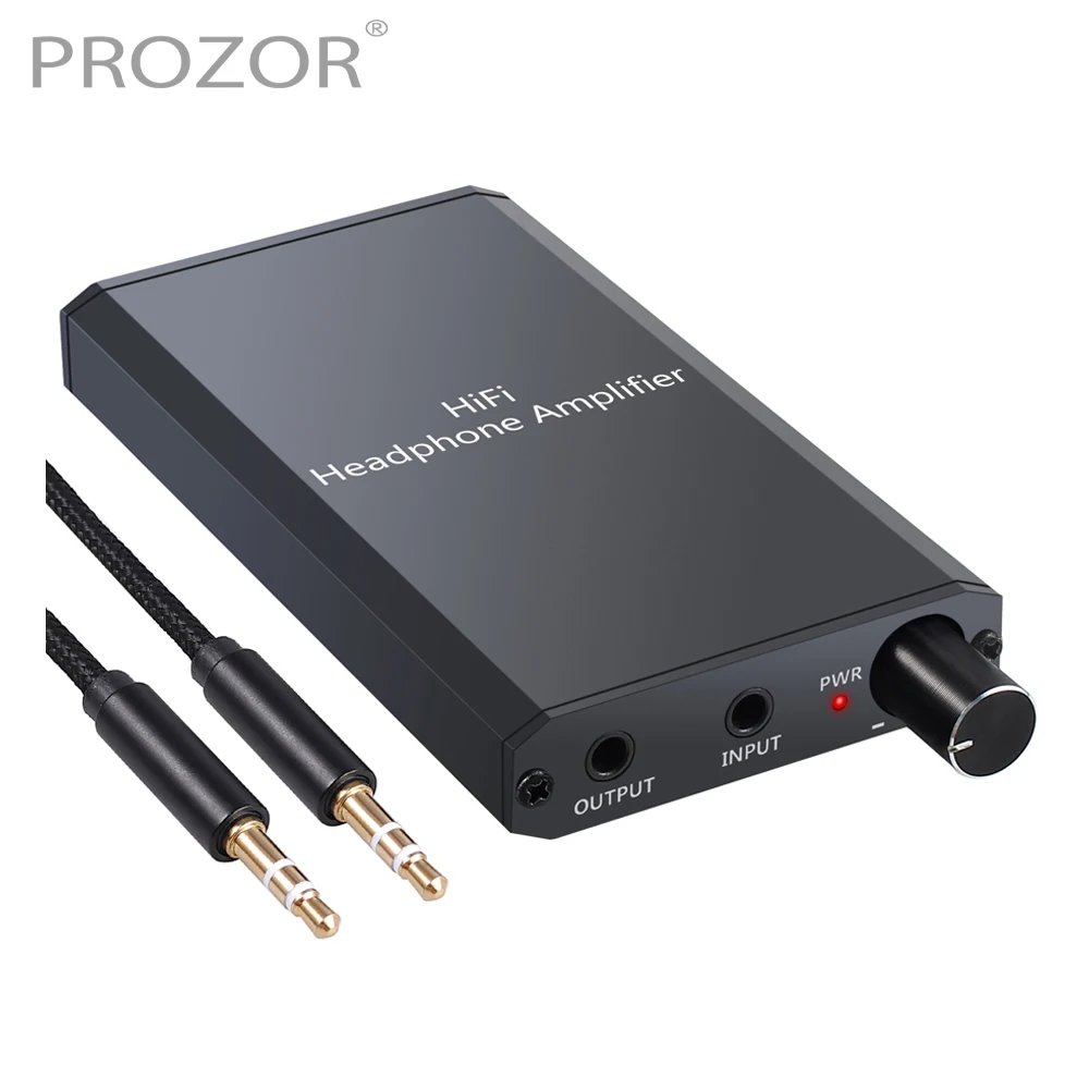

PROZOR 300Ω усилитель для наушников HiFi усилитель для наушников 3,5 мм AUX вход выход перезаряжаемый портативный усилитель для MP4 мобильный телефон